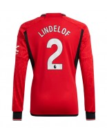 Manchester United Victor Lindelof #2 Kotipaita 2023-24 Pitkähihainen